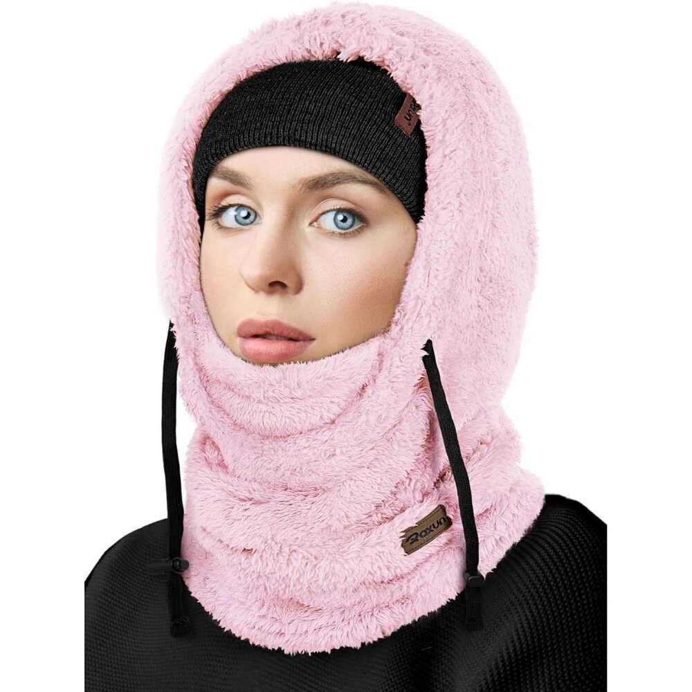 Unisex Fleece Balaclava Winter Warm Face Mask Neck Cover Ski Hood